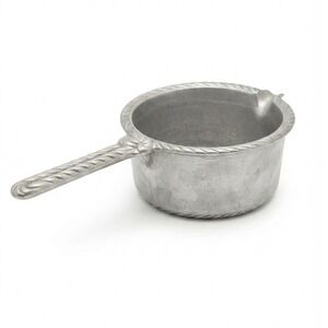 Wilton Armetale Gourmet Grillware Saucepan Rope Trim Pour Spout Pewter Gray USA